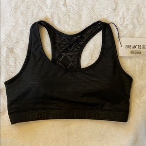 Black Bomber Bra